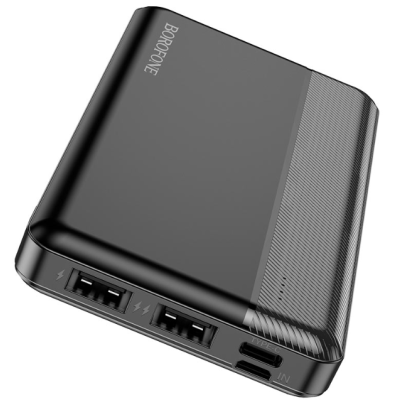 Зовнішній акумулятор (павербанк) Borofone BJ24 Power Bank 10000mAh Black