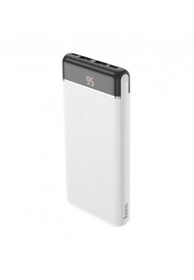 Зовнішній акумулятор (павербанк) Hoco J59 Power Bank 10000mAh White