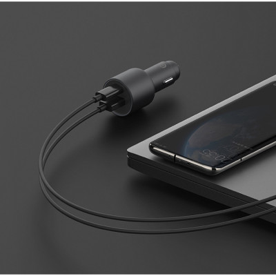 Автомобільний зарядний пристрій Xiaomi Mi Car Charger 100W (CC07ZM, BHR4460CN) Автомобільний зарядний пристрій Xiaomi Mi Car Charger 100W (CC07ZM, BHR4460CN)