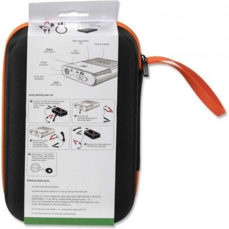 Автономний пусковий пристрій (бустер) 4smarts Jump Starter Power Bank PitStop 8800mAh