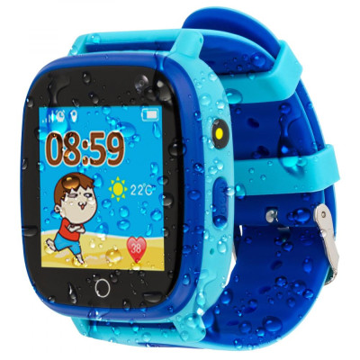 Дитячий розумний годинник AmiGo GO001 iP67 Blue