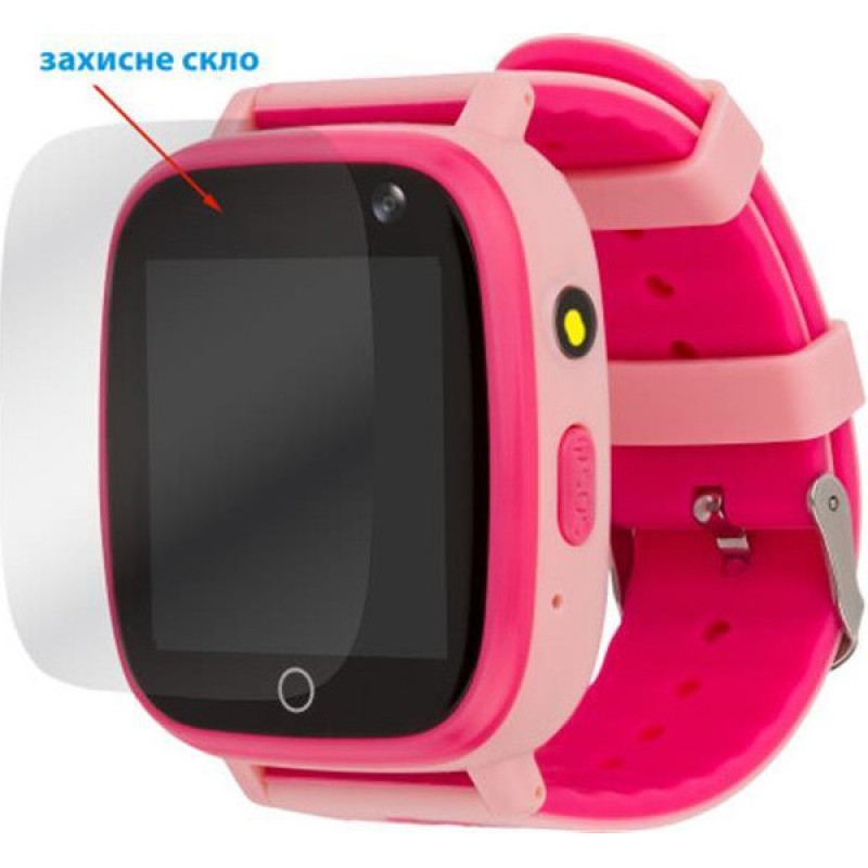 Дитячий розумний годинник AmiGo GO001 iP67 Pink