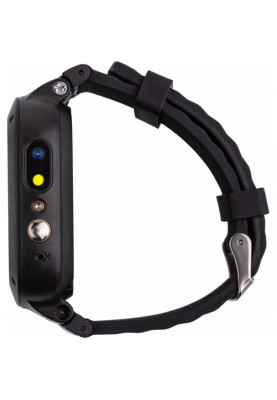 Дитячий розумний годинник AmiGo GO004 Splashproof Camera+LED Black