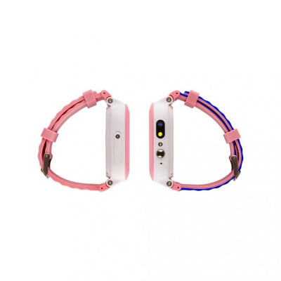 Дитячий розумний годинник AmiGo GO004 Splashproof Camera+LED Pink