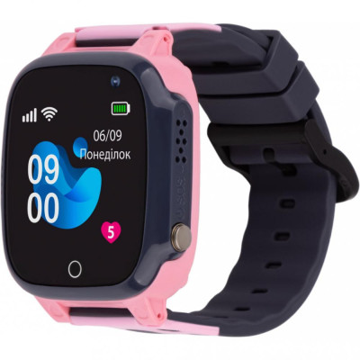 Дитячий розумний годинник AmiGo GO008 MILKY Pink