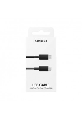 Кабель USB Type-C Samsung Cable USB-C to USB-C PD 100W 1m Black