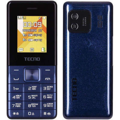 Мобільний телефон Tecno T301 Deep Blue (4895180778681)
