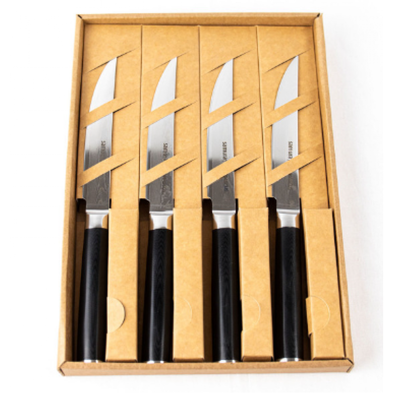 Набір ножів для стейка 4 предмети Samura Damascus (SD-0031S)
