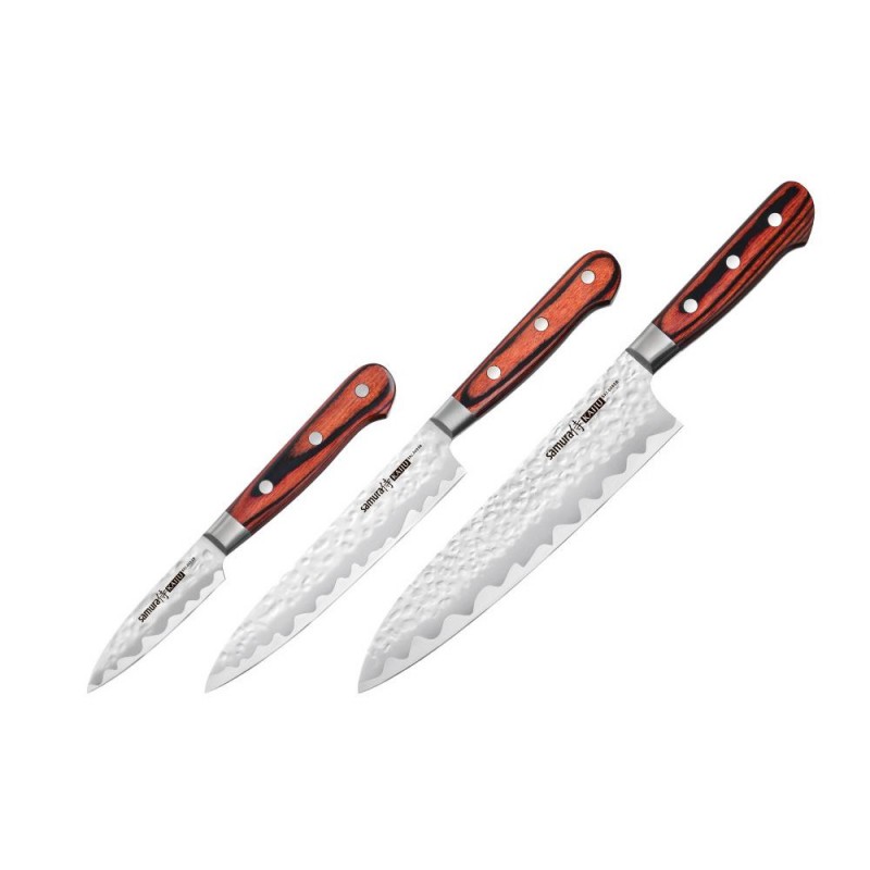 Набір ножів із 3 предметів Samura Kaiju (SKJ-0220B)