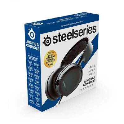 Навушники з мікрофоном SteelSeries Arctis 3 for PS5 Black (61501)