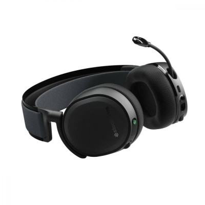 Навушники з мікрофоном SteelSeries Arctis 7+ Black (61470)