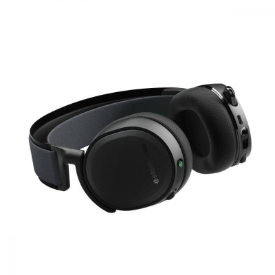 Навушники з мікрофоном SteelSeries Arctis 7+ Black (61470)