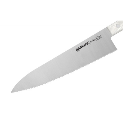 Ніж кухарський серрейтор Samura Harakiri Acryl (SHR-0086AW)