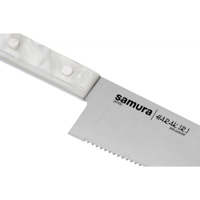 Ніж кухарський серрейтор Samura Harakiri Acryl (SHR-0086AW)