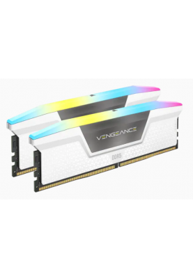 Пам'ять для настільних комп'ютерів Corsair Vengeance RGB 32GB (2x16GB) DDR5 6000 MHz (CMH32GX5M2B6000C40W)