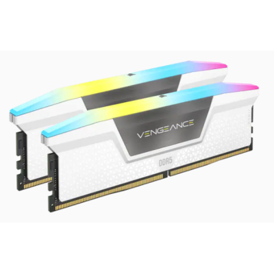 Пам'ять для настільних комп'ютерів Corsair Vengeance RGB 32GB (2x16GB) DDR5 6000 MHz (CMH32GX5M2B6000C40W)