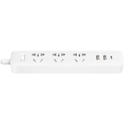 Фільтр-подовжувач мережі Xiaomi Mi Power Strip 20W Fast Charging 2A1C CN