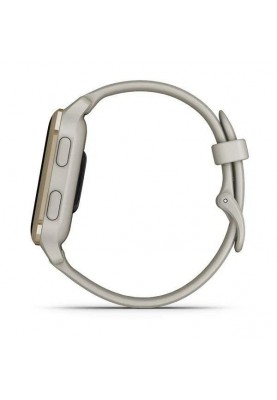 Смарт-годинник Garmin Venu Sq 2 – Music Edition Cream Gold Al. Bezel w. French Gray Case and S. Band (0010-02700-02/12)