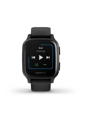 Смарт-годинник Garmin Venu Sq Music Edition Black/Slate (010-02426-10/00)