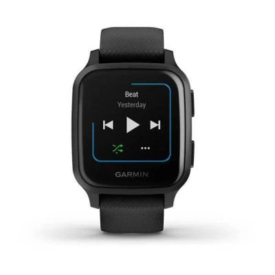 Смарт-годинник Garmin Venu Sq Music Edition Black/Slate (010-02426-10/00)