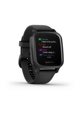 Смарт-годинник Garmin Venu Sq Music Edition Black/Slate (010-02426-10/00)