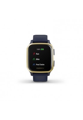 Смарт-годинник Garmin Venu Sq Music Edition Navy/Gold (010-02426-12/02)