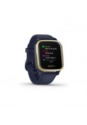 Смарт-годинник Garmin Venu Sq Music Edition Navy/Gold (010-02426-12/02)