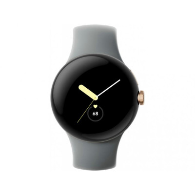 Смарт-годинник Google Pixel Watch Champagne Gold Сase/Hazel Active Band