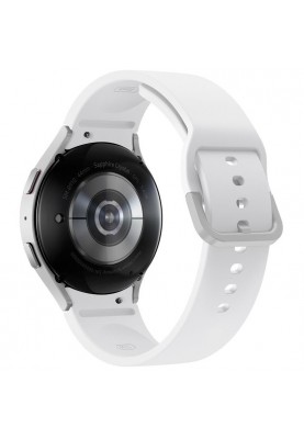 Смарт-годинник Samsung Galaxy Watch5 44mm LTE Silver with White Sport Band (SM-R915NZSA)
