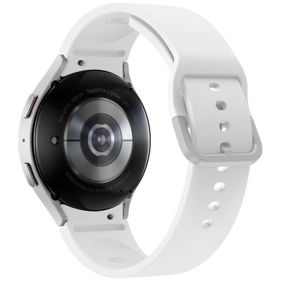 Смарт-годинник Samsung Galaxy Watch5 44mm LTE Silver with White Sport Band (SM-R915NZSA)