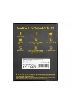 Смартфон Cubot KingKong 6 4/64Gb Black