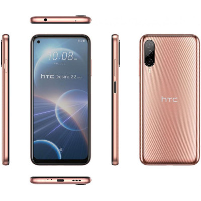 Смартфон HTC Desire 22 Pro 5G 8/128GB Gold