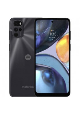 Смартфон Motorola Moto G22 4/128GB Cosmic Black (PATW0032)