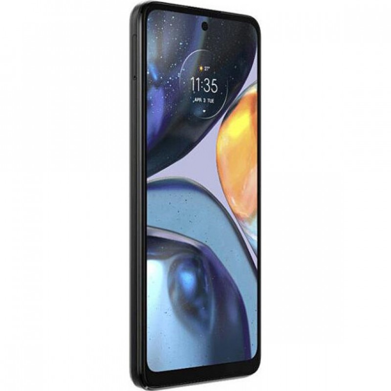 Смартфон Motorola Moto G22 4/128GB Cosmic Black (PATW0032)