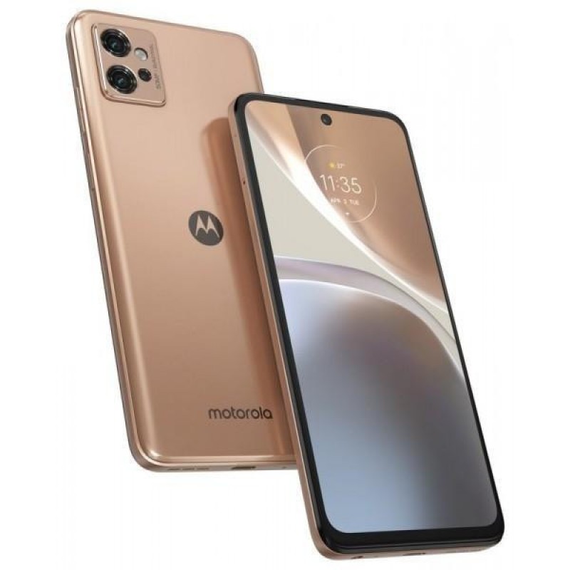 Смартфон Motorola Moto G32 6/128GB Rose Gold (PAUU0028)