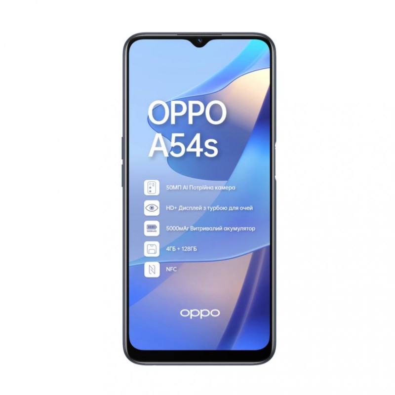 Смартфон OPPO A54s 4/128GB Crystal Black