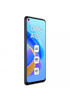 Смартфон OPPO A76 4/128GB Glowing Black