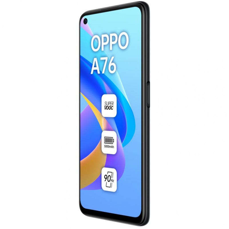 Смартфон OPPO A76 4/128GB Glowing Black