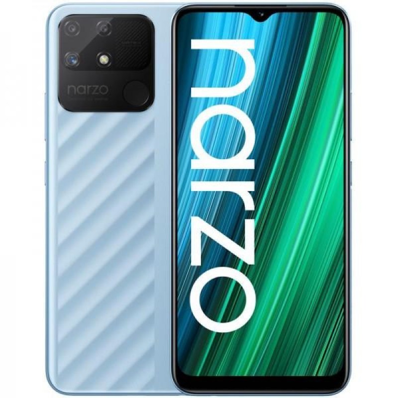 Смартфон realme Narzo 50A 4/64GB Oxygen Blue