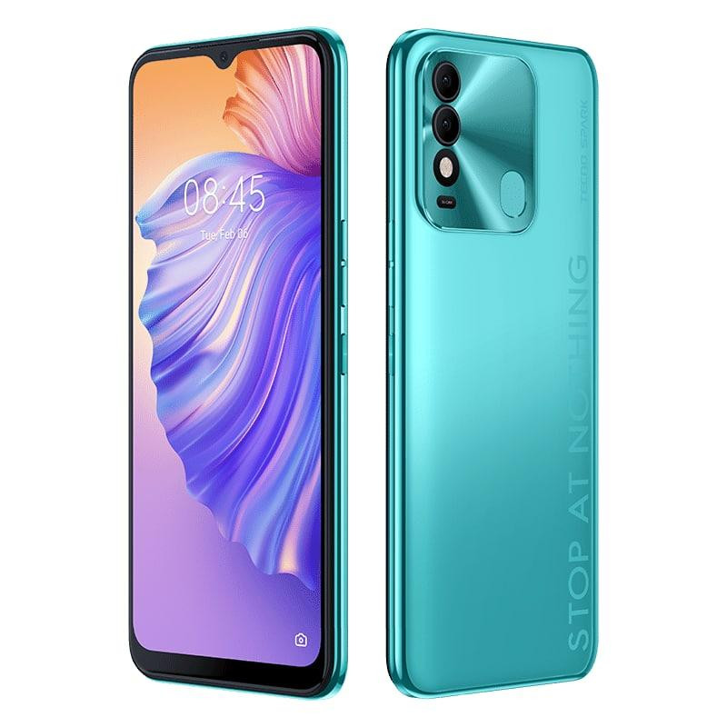 Смартфон Tecno Spark 8 KG6k 4/64GB Turquoise Cyan