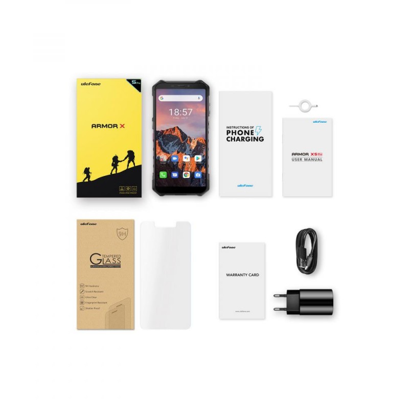 Смартфон Ulefone Armor X5 Pro 4/64GB Black (6937748733829)