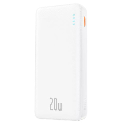 Зовнішній акумулятор (павербанк) Baseus Airpow 20000mAh 20W White (PPAP20K)