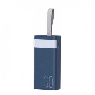 Зовнішній акумулятор (павербанк) REMAX Chinen Series 20W+22.5W Fast Charging Power Bank with LED Light 30000mAh RPP-320 Blue