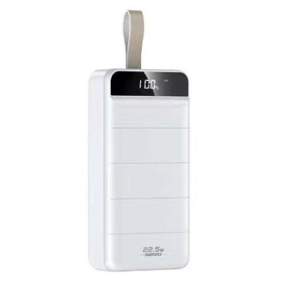 Зовнішній акумулятор (павербанк) REMAX Leader Series 22.5W Multi-compatible Fast Charging Power Bank (з LED light) 30000mah RPP-183 White