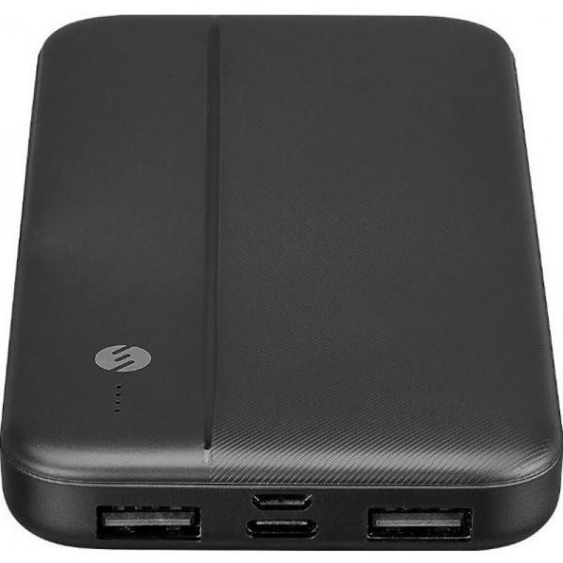 Зовнішній акумулятор (павербанк) S-Link IP-G10N 10000 mAh 2.1A 2USB, Black