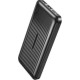 Зовнішній акумулятор (павербанк) XO PB301 10000mAh Black