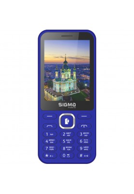 Мобільний телефон Sigma mobile X-style 31 Power Type-C Blue