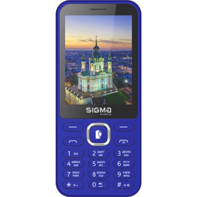 Мобільний телефон Sigma mobile X-style 31 Power Type-C Blue