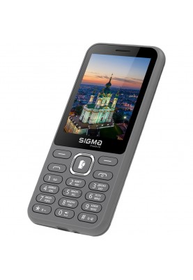 Мобільний телефон Sigma mobile X-style 31 Power Type-C Grey