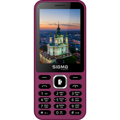 Мобільний телефон Sigma mobile X-style 31 Power Type-C Purple